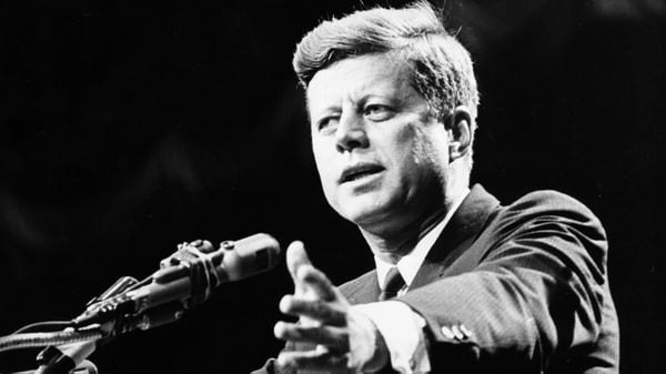 El ex presidente demócrata John F. Kennedy, un símbolo de su época (Getty)