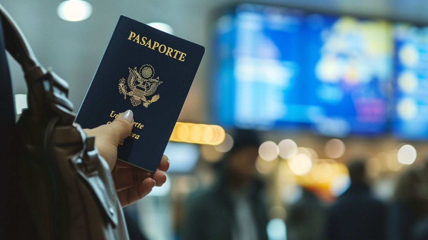 Persona con pasaporte en mano - (Imagen Ilustrativa Infobae)