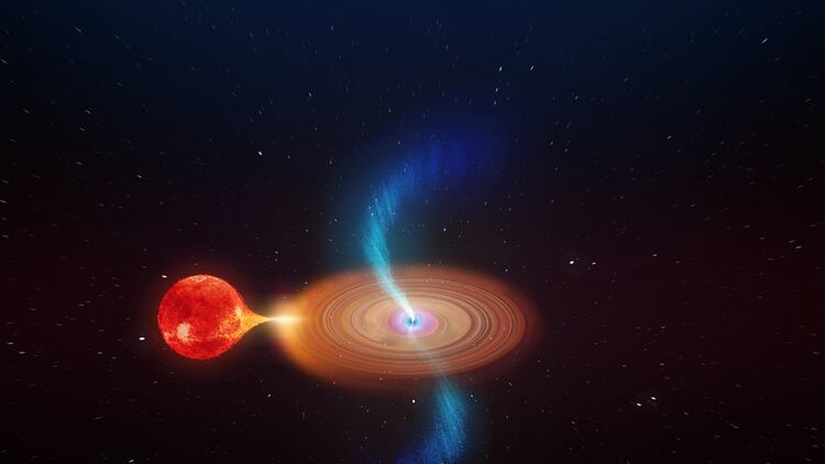 una representación visual “más cercana” del agujero negro (Foto: Cortesía del ICRAR)