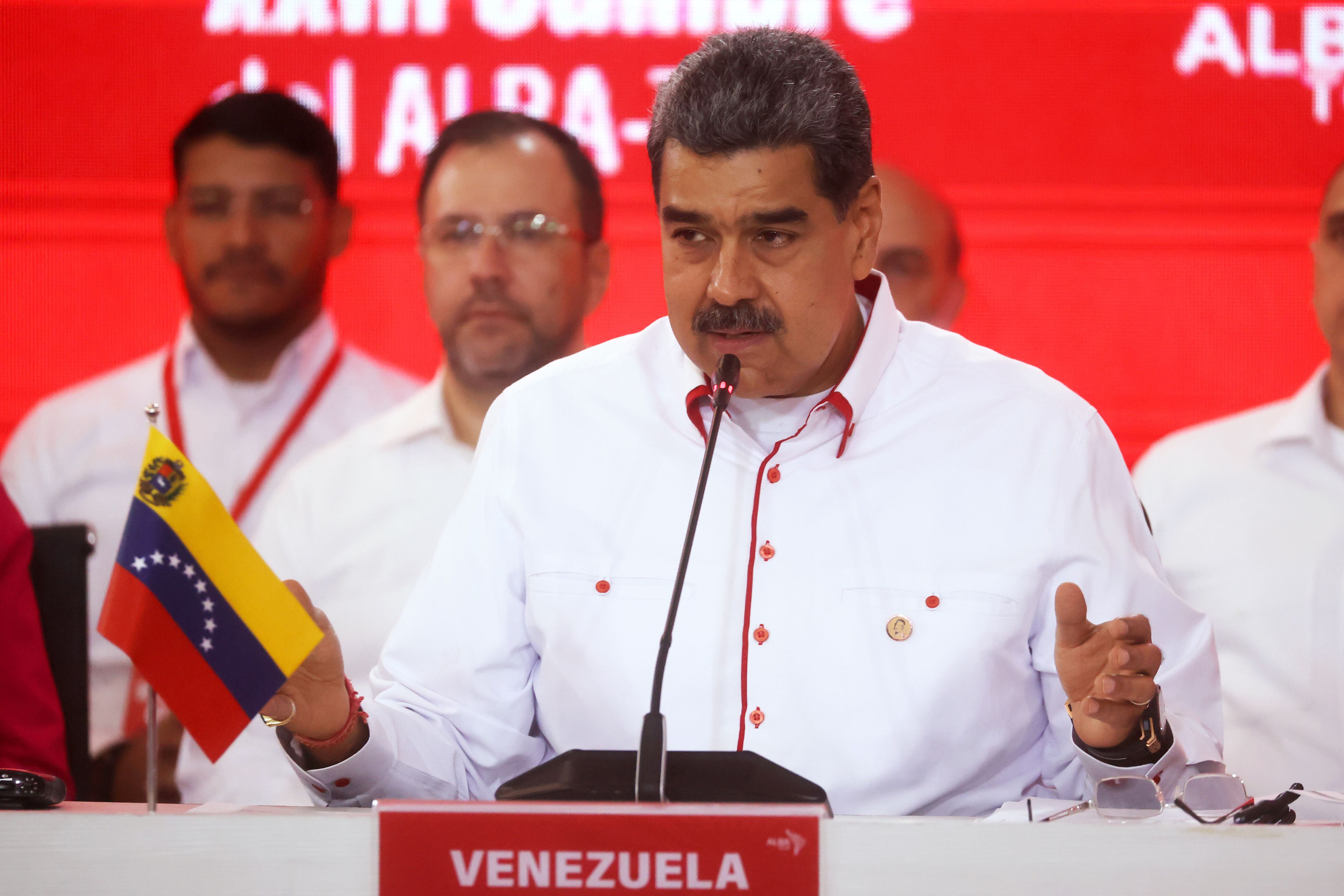 Nicolás Maduro en la Cumbre ALBA. EFE/ Miguel Gutiérrez