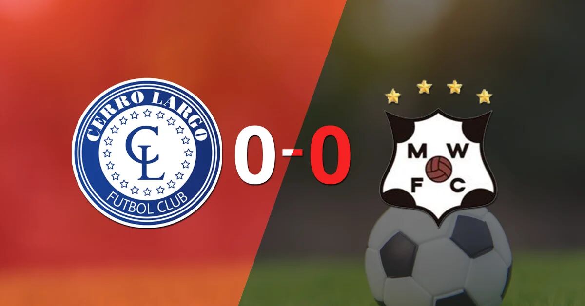 Without much emotion, Cerro Largo and Wanderers drew 0-0