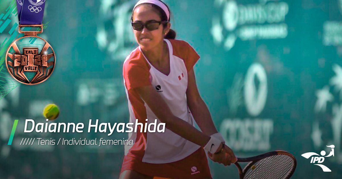 Daianne Hayashida se llevó la medalla de bronce en tenis individual. (Foto: IPD)