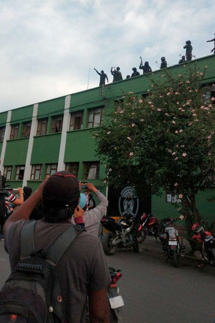 Motín en Cochabamba