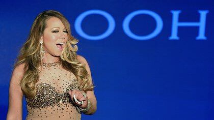 Luis Miguel y Mariah Carey grabaron un tema juntos que al final no fue incluido en el álbum "Rainbow" (Foto: AFP)