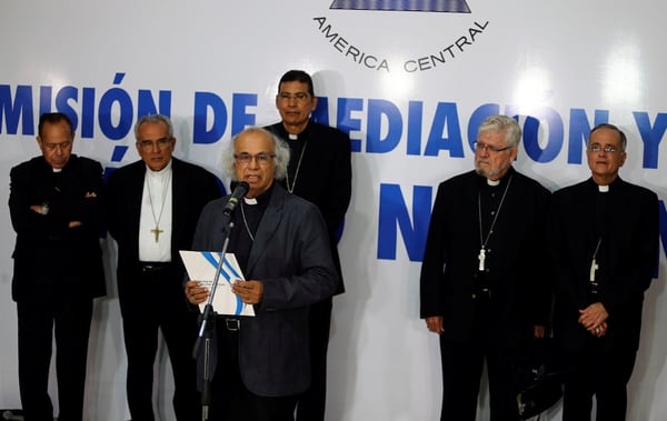 La OEA se sumó al pedido de la Iglesia de Nicaragua de adelantar las elecciones (REUTERS/Oswaldo Rivas)