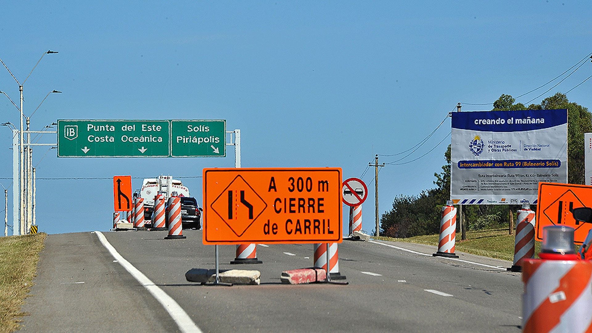 Uruguay proyecta construir un tramo de autopista hacia Punta del Este y podría aumentar los límites de velocidad