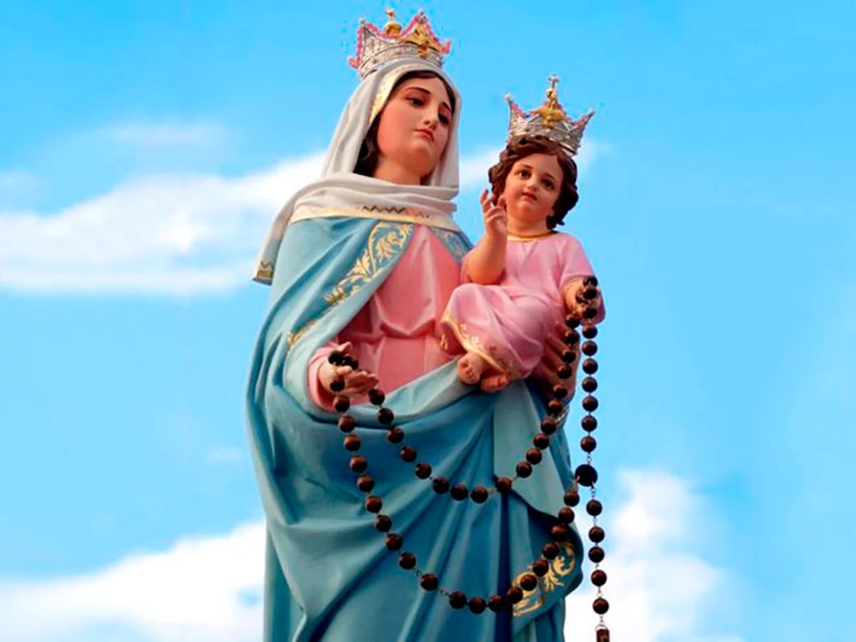 Nuestra Señora del Rosario, la fiesta católica que tuvo su origen en una  famosa batalla naval - Infobae