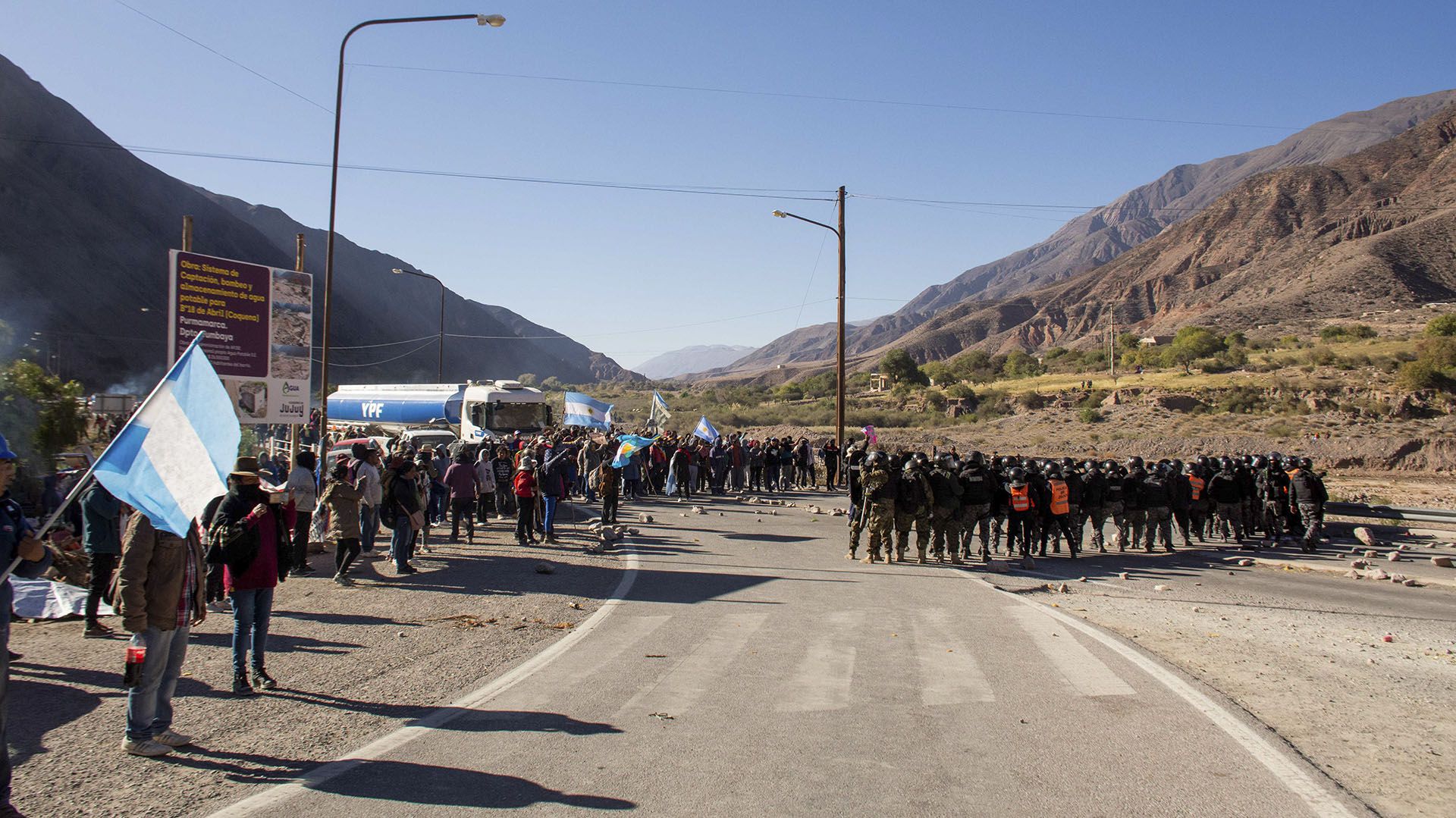 El pasado 10 de agosto, a tres días de las PASO, los pueblos originarios levantaron los cortes de rutas en Jujuy
