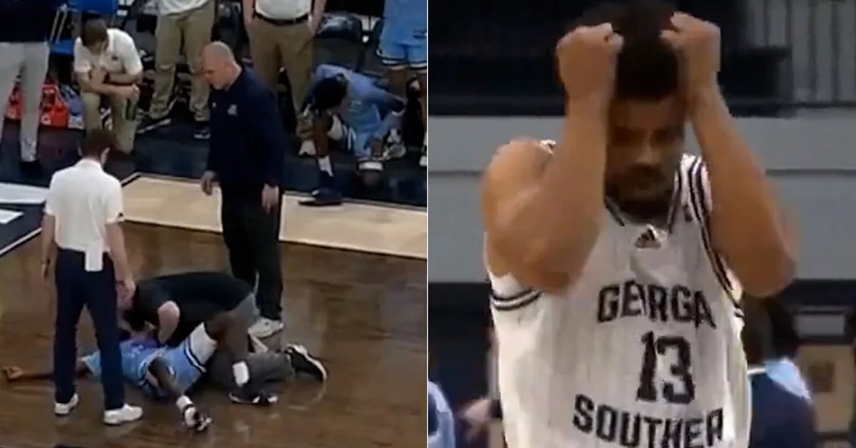 College basketball shock after a player collapses during a game: ‘It was the scariest day of my life’