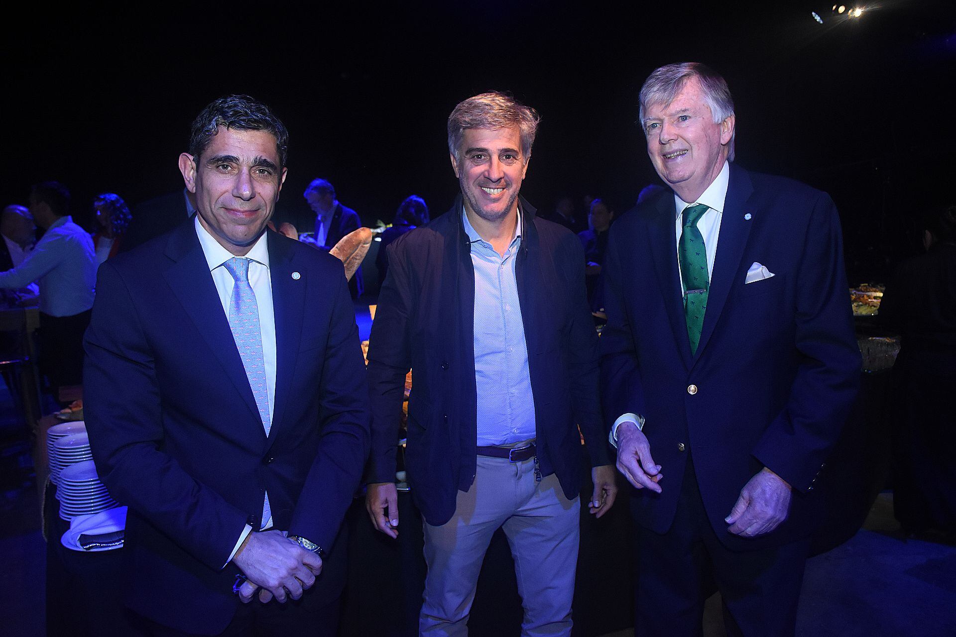 El juez Daniel Antonio Petrone, titular de la Sala I de la Cámara Federal de Casación Penal, y el banquero Guillermo Stanley 