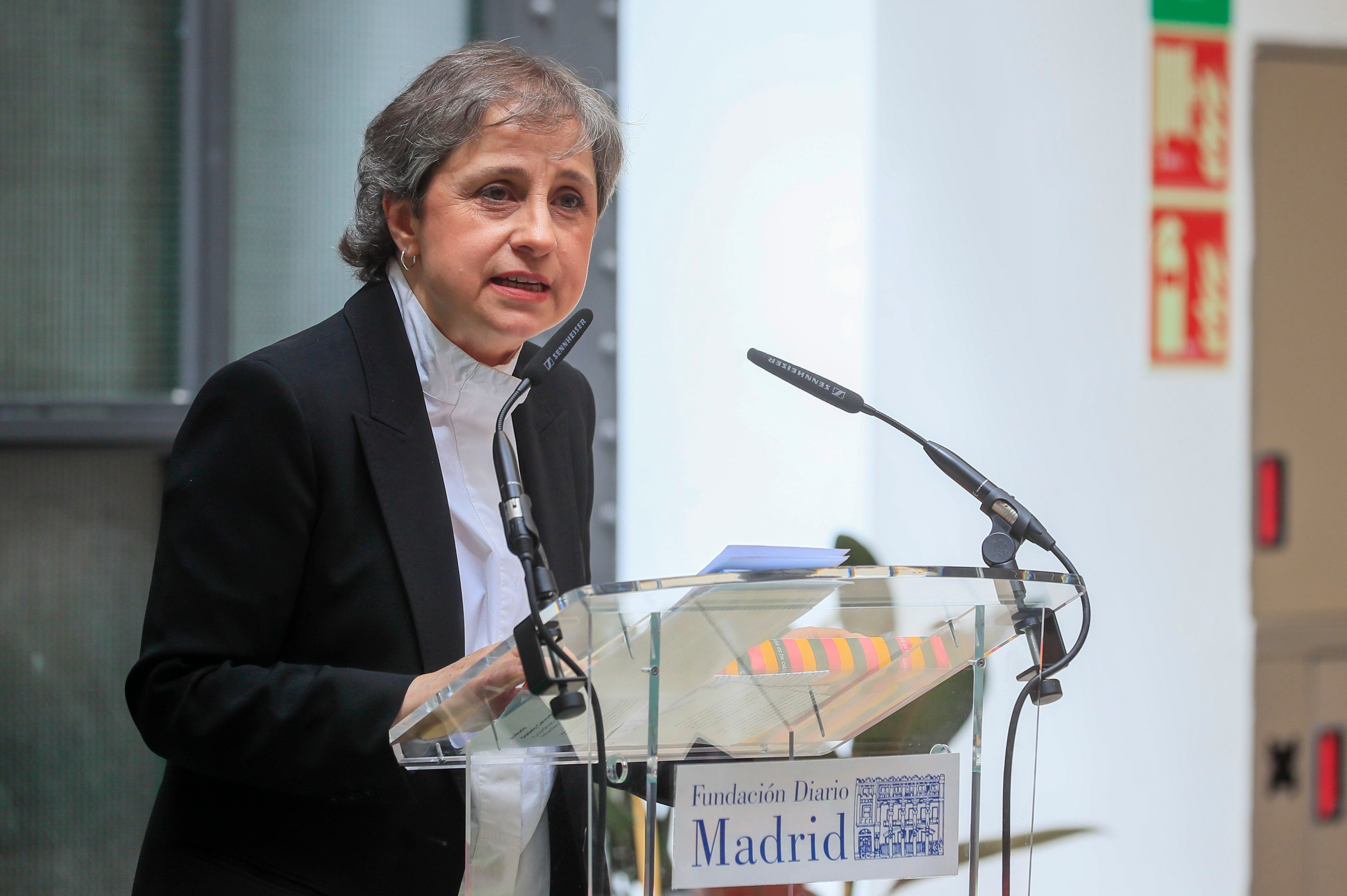 Carmen Aristegui es egresada de la UNAM EFE/Fernando Alvarado