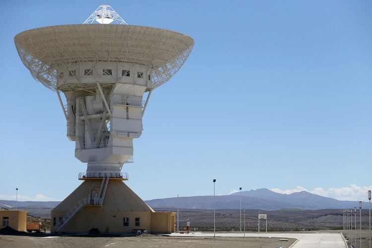 Estación espacial china en Neuquén. Las sospechas recaen sobre esta instalación que sería utilizada por el régimen para realizar espionaje o sabotear satélites (Télam)