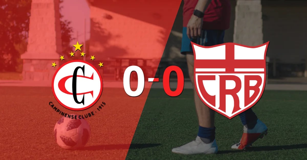 Zero to zero ended the game between Campinense and CRB