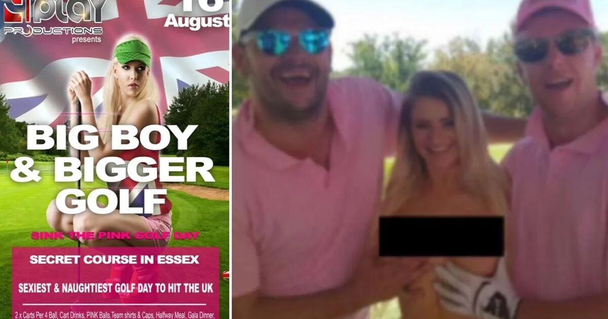 Outrage in the UK: There will be naked caddies at a golf tournament