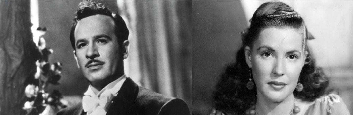 Pedro Infante y Blanca Estela Pavón fueron conocidos como "la pareja inolvidable" del cine mexicano (Foto: Archivo)