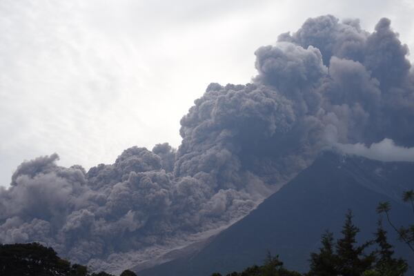 El Volcán de Fuego (AFP)