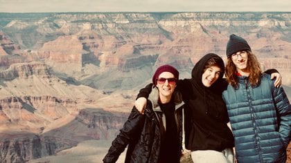 Leticia, Sofía y Matías en el Cañón del Colorado @totalmenteperdidos