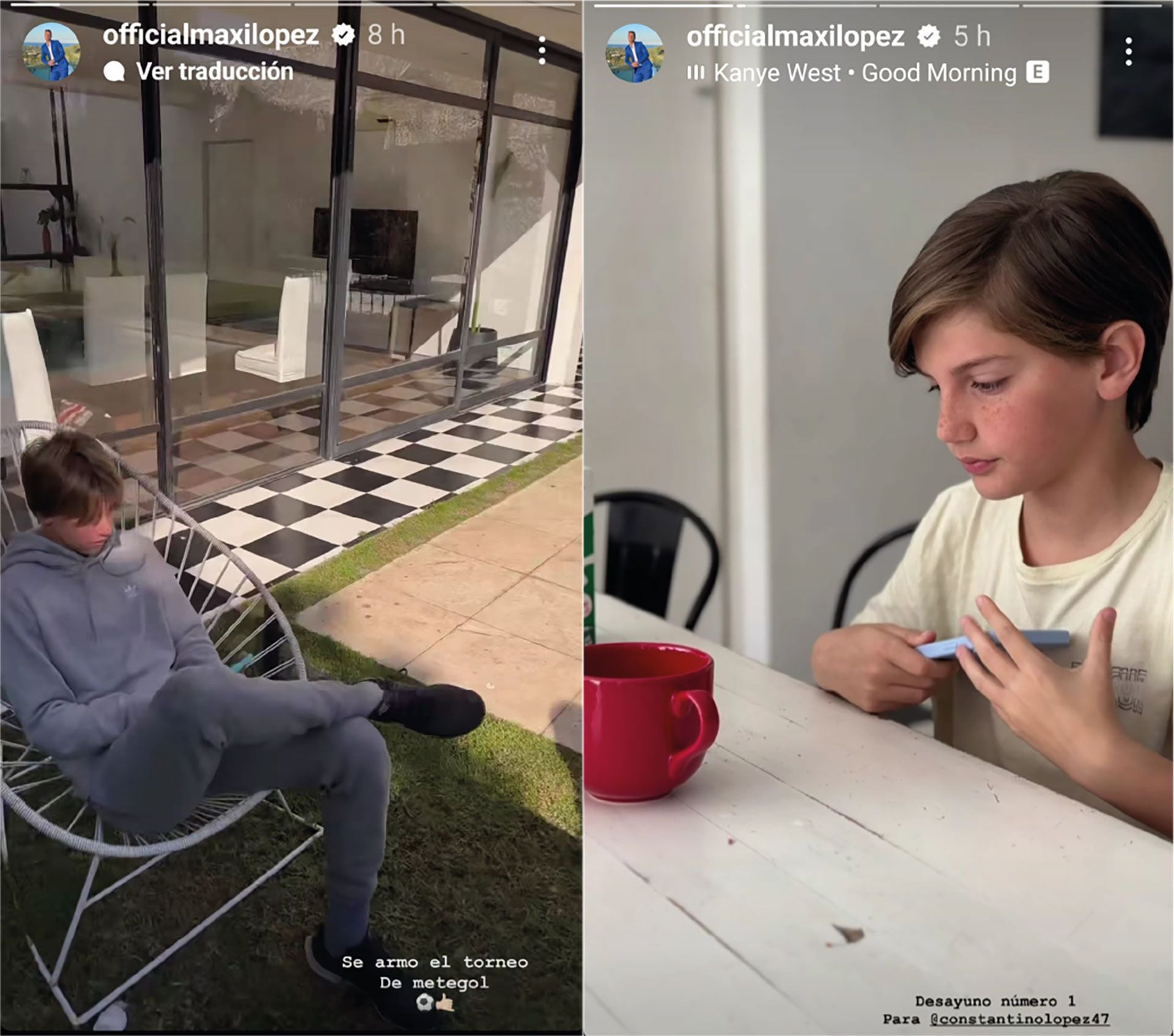 Maxi López se instaló en una casa en el mismo barrio que Wanda Nara para estar cerca de sus hijos