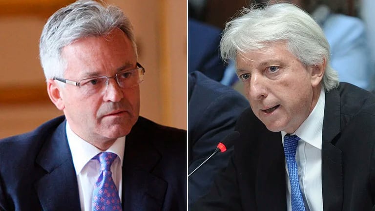 Alan Duncan y Carlos Foradori, protagonistas del acuerdo que el gobierno de Alberto Fernández decidió dar por concluido 