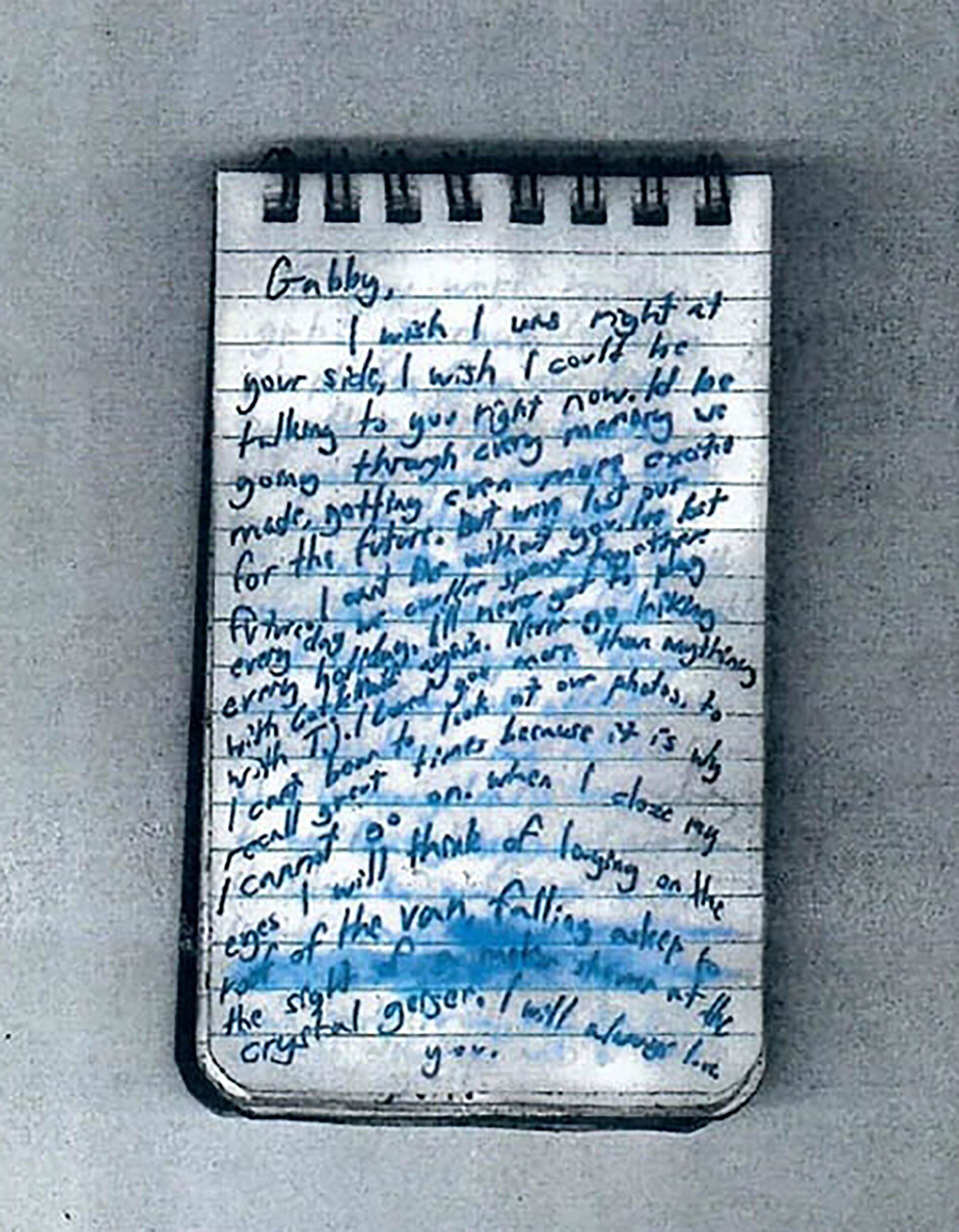 Brian Laundry confesó su crimen antes de morir. Lo escribió en su block de notas con tinta azul. Llenó con su letra ocho páginas