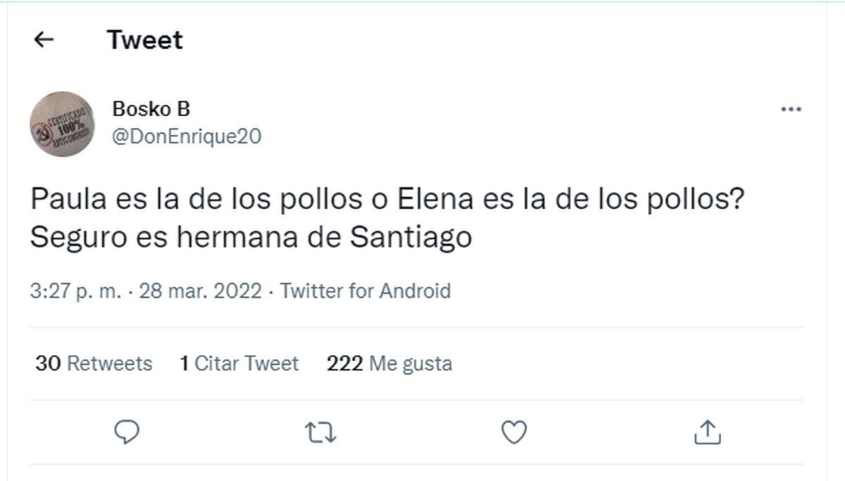 Twitter reactions to Pedro Castillo's phrase.