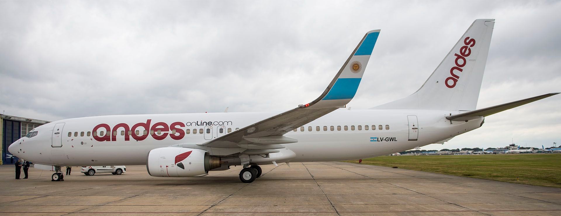 El vuelo de Andes que operaba para Flybondi debió aterrizar en Ezeiza