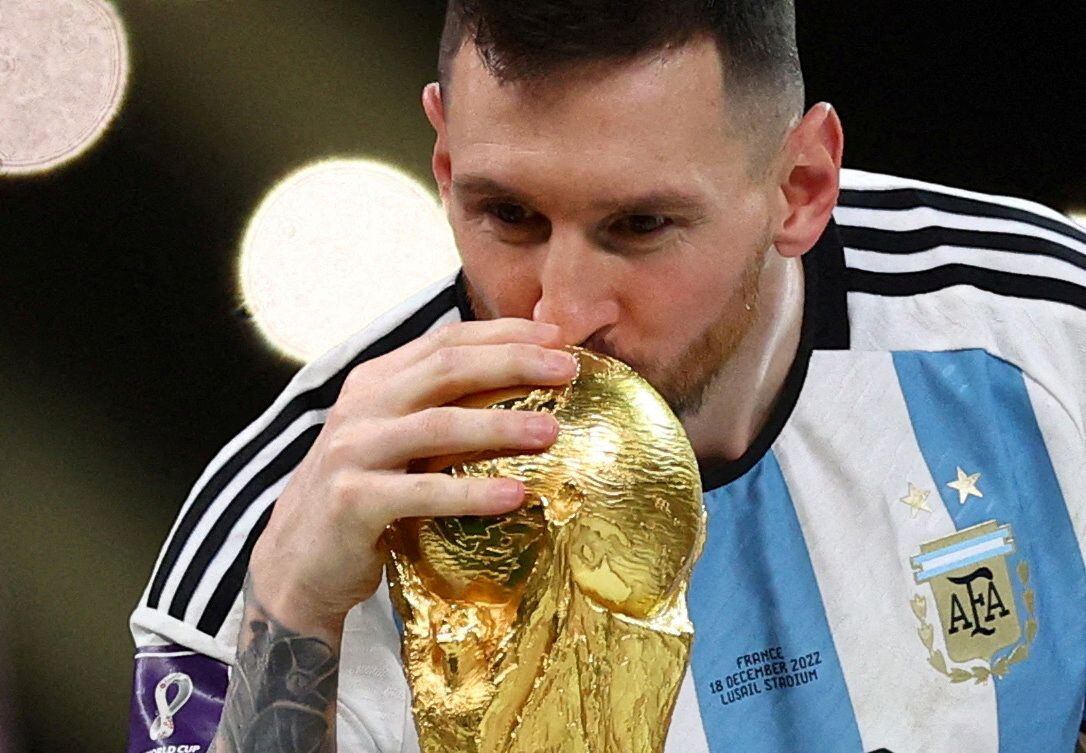 Messi festejará con los hinchas la obtención de la Copa del Mundo (Reuters)