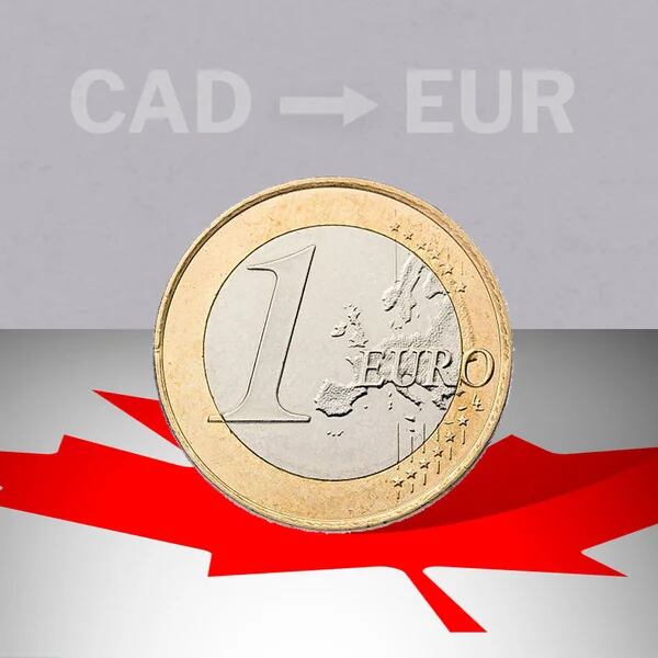 Closing rate of the euro in Canada this July 11 from EUR to CAD