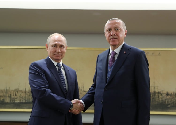 Putin y Erdogan, actores clave para Medio Oriente