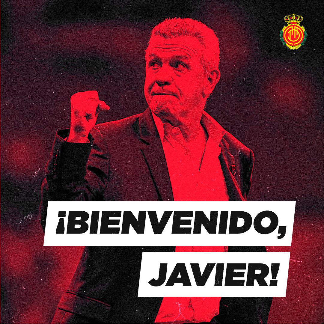 Javier Aguirre unterschrieb für Mallorca. Foto: Twitter @RCD_Mallorca