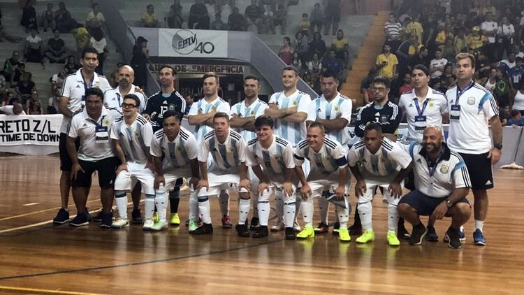 La selección argentina jugará la final del Mundial frente al local, Brasil (@ParaDeportesOK)