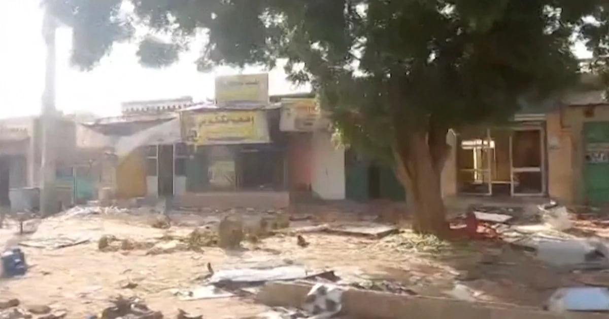 Chilling footage of ethnic cleansing carried out by paramilitary forces in Sudan has emerged