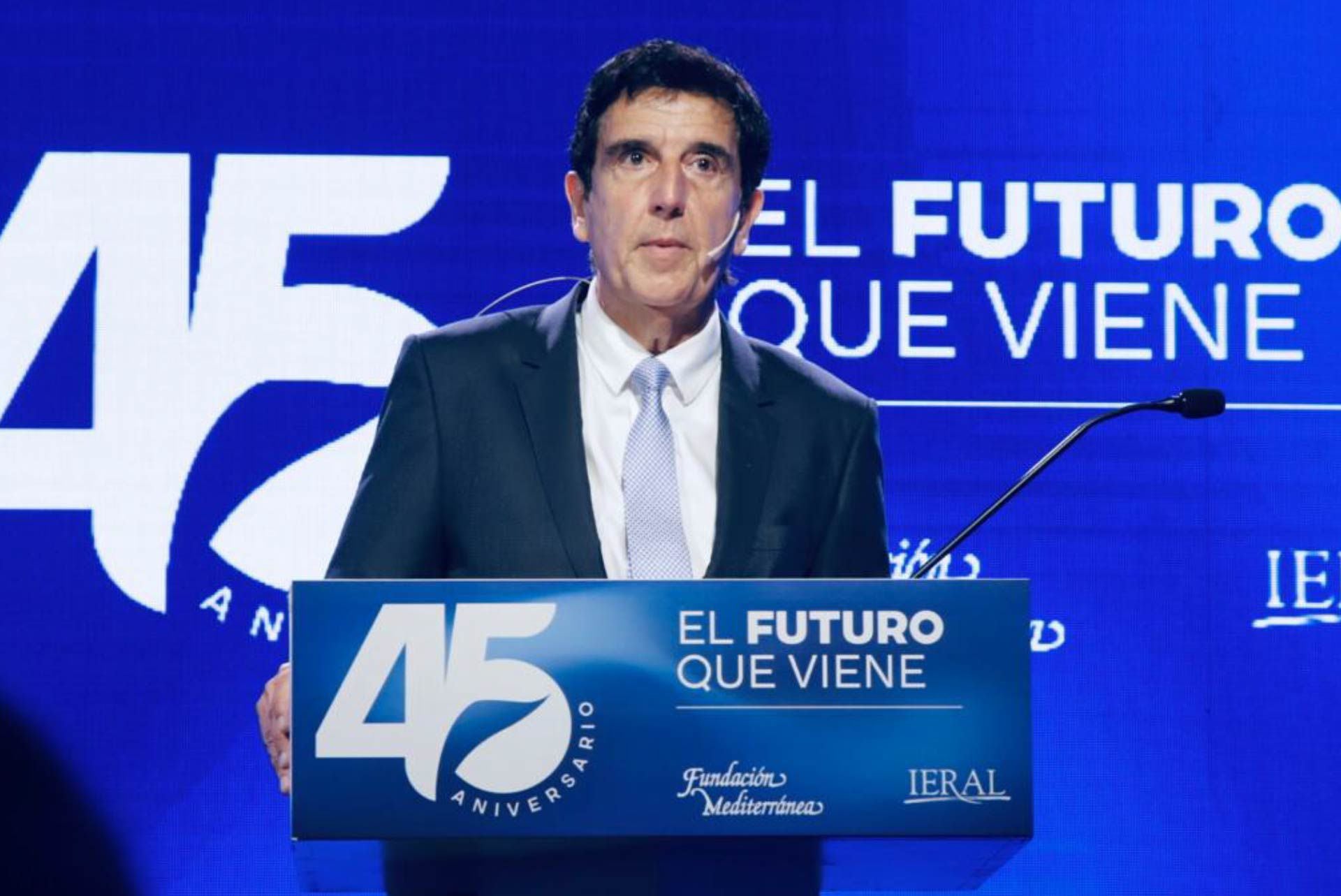 Carlos Melconian, en un encuentro organizado por la Fundación Mediterránea en 2022