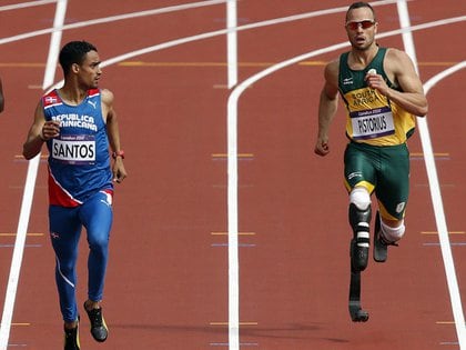 Oscar Pistorius en Londres 2012 (EFE)