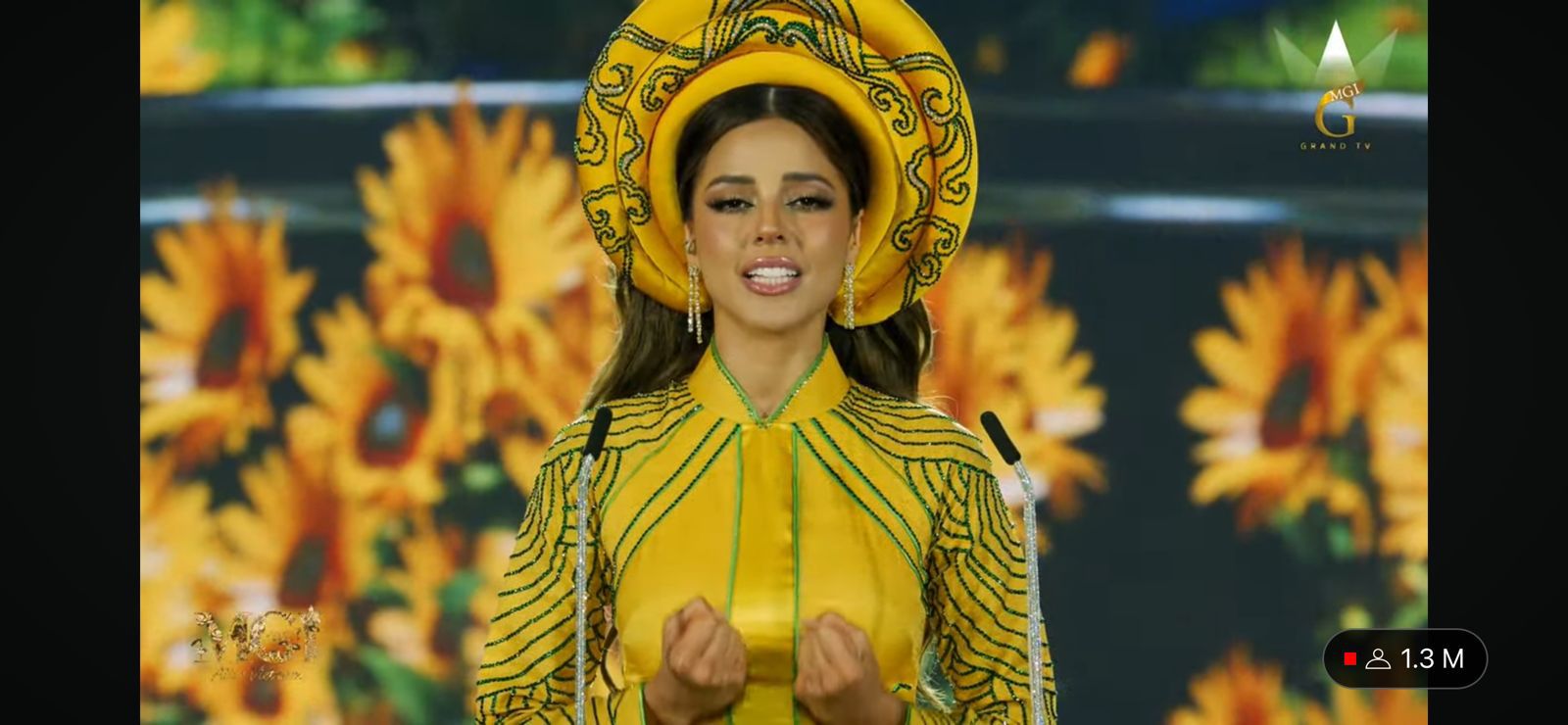 Luciana Fuster y su mensaje sobre la guerra entre Israel y Palestina. La peruana es una de las 10 finalistas del Miss Grand International 2023.
