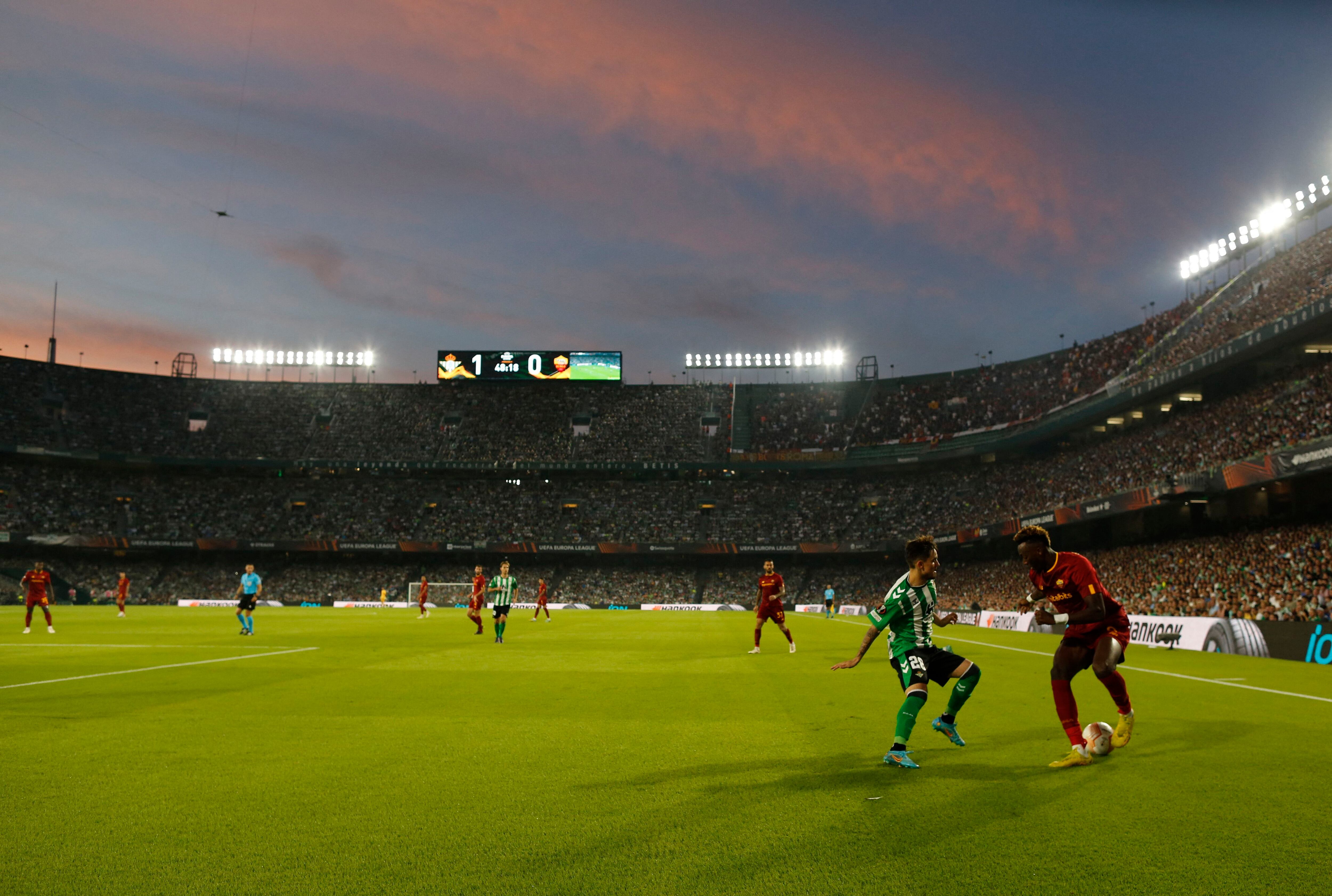 Estadio Benito Villamarín, Sevilla (REUTERS). 