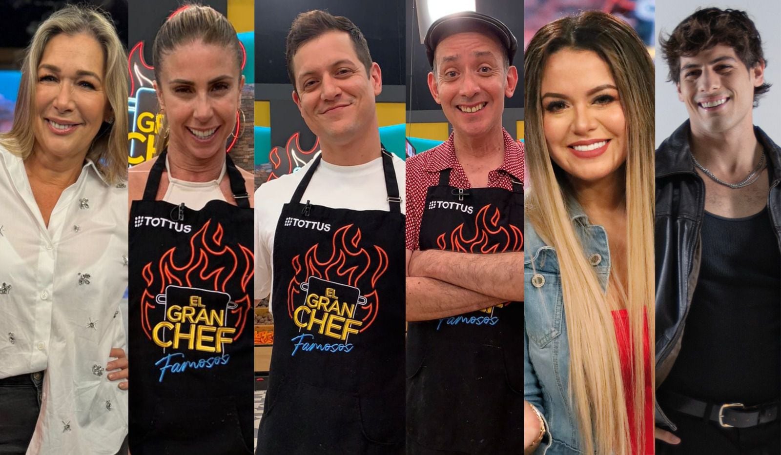 Latina TV confirmed the new members of 'El Gran Chef Famosos' - fourth season.  |  Latin TV