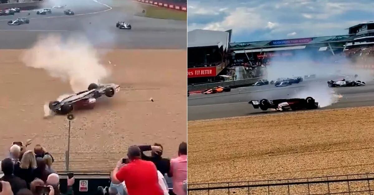Spaventa, urla e corri: tutti i video del brutale incidente di Guanyu Zhou in Formula 1