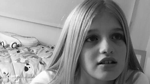 Justina, la niña de 12 años que esperaba un corazón (Facebook: Paola Stello)