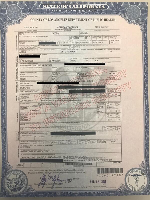 0212 mark salling death cert1