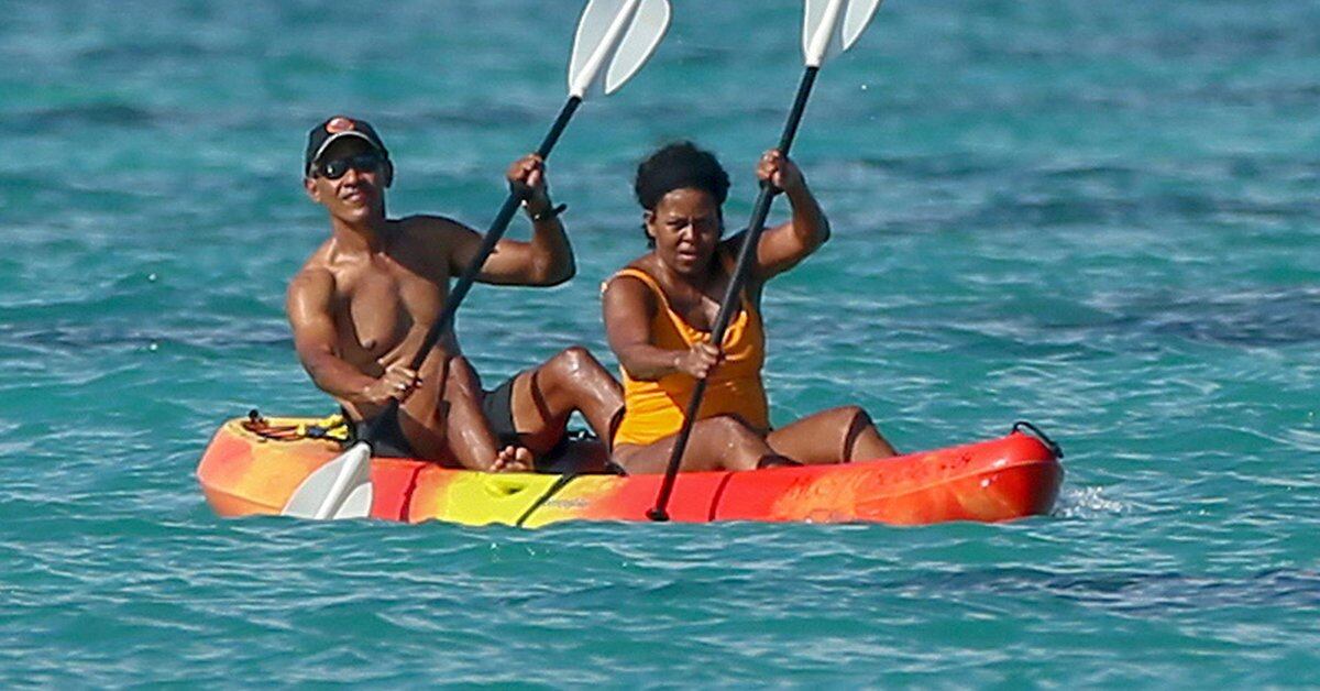 Barack and Michelle Obama’s Vacations in “United States Best Play”