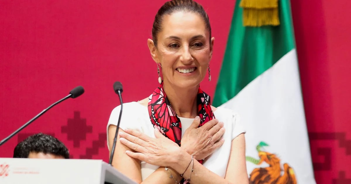 This Televisa exit ballot offers Claudia Sheinbaum the win