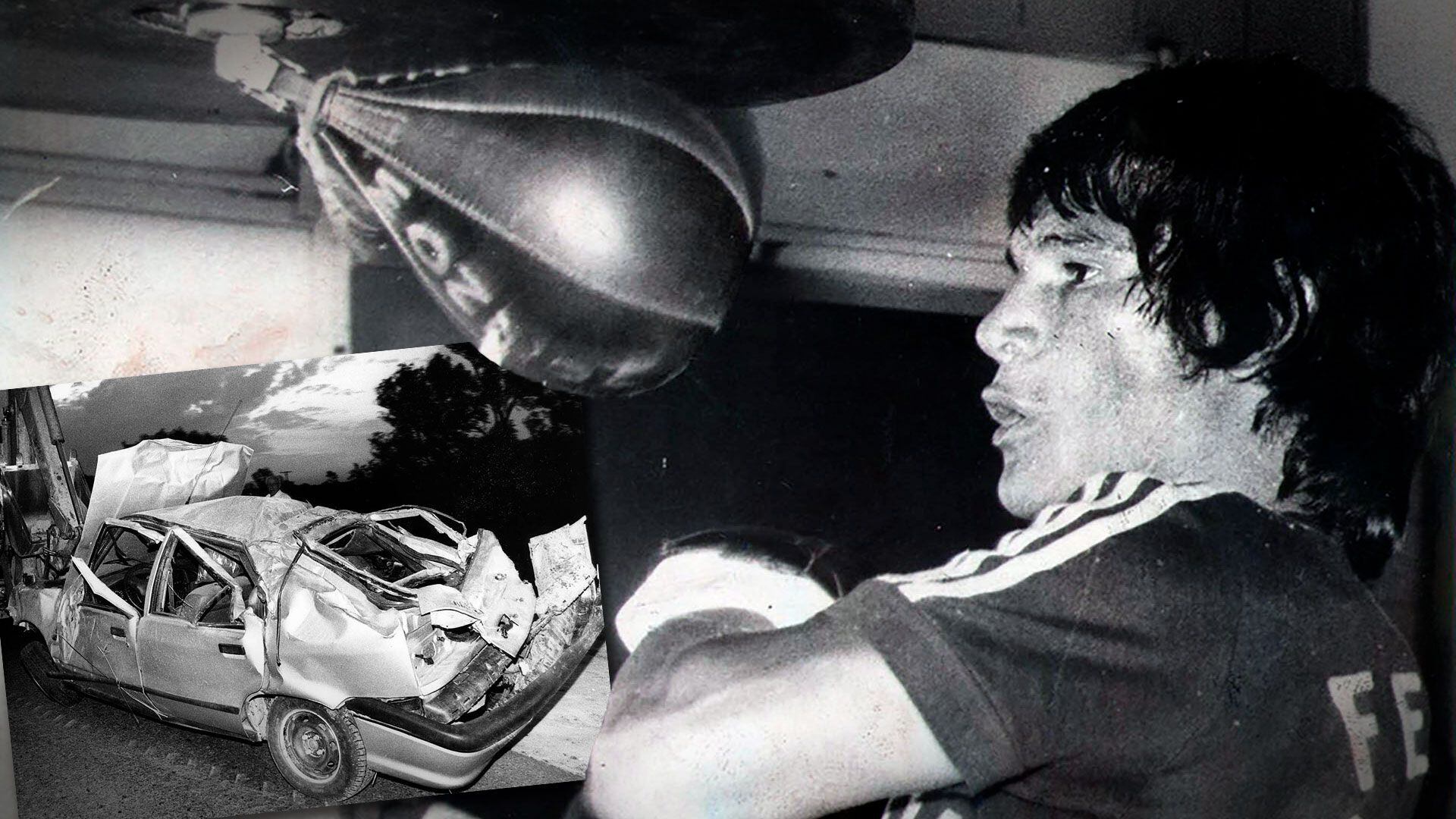 Carlos Monzón se mató en un accidente automovilístico el 8 de enero de 1995