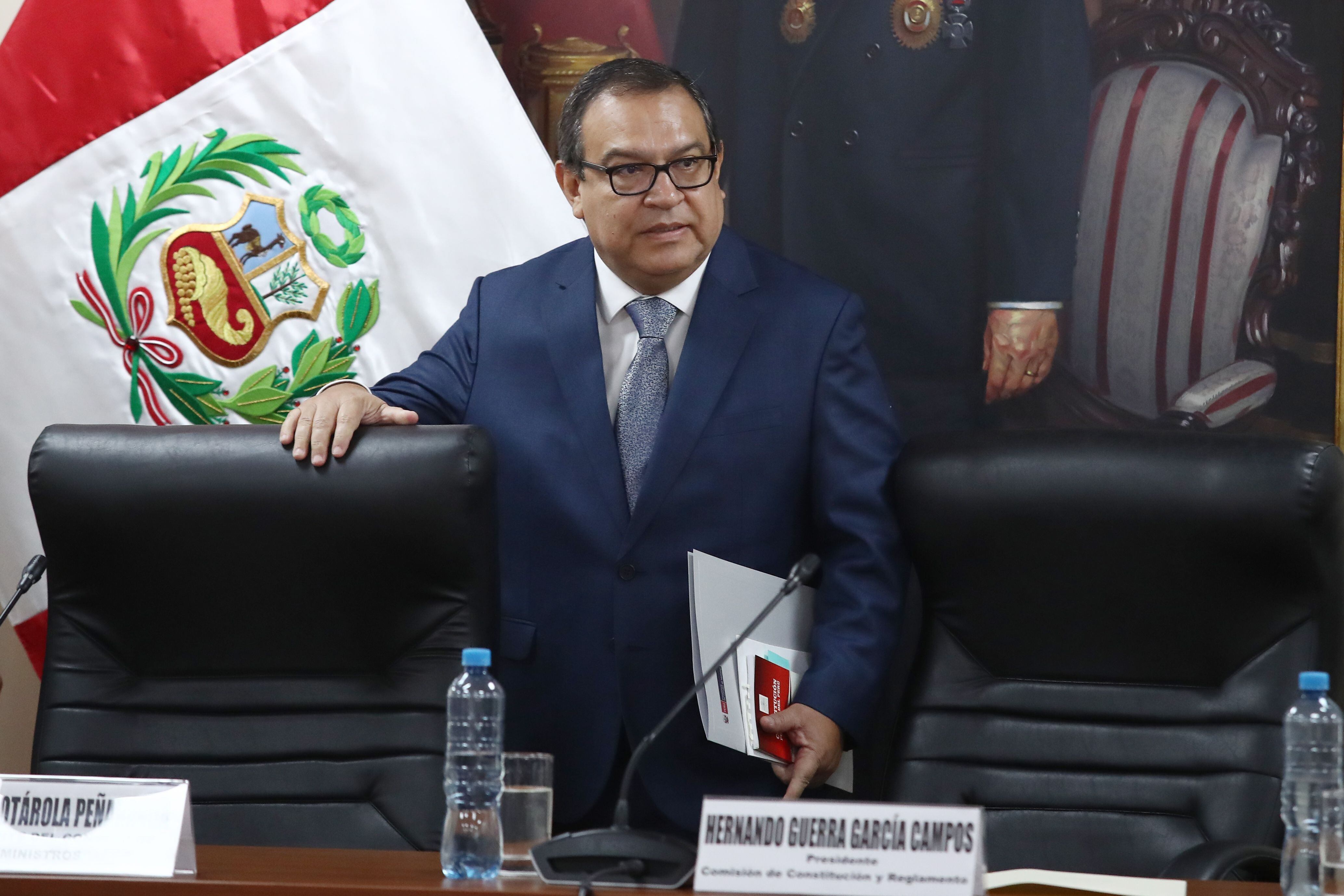 17/05/2023 El primer ministro de Perú, Alberto Otárola POLITICA Europa Press/Contacto/El Comercio 