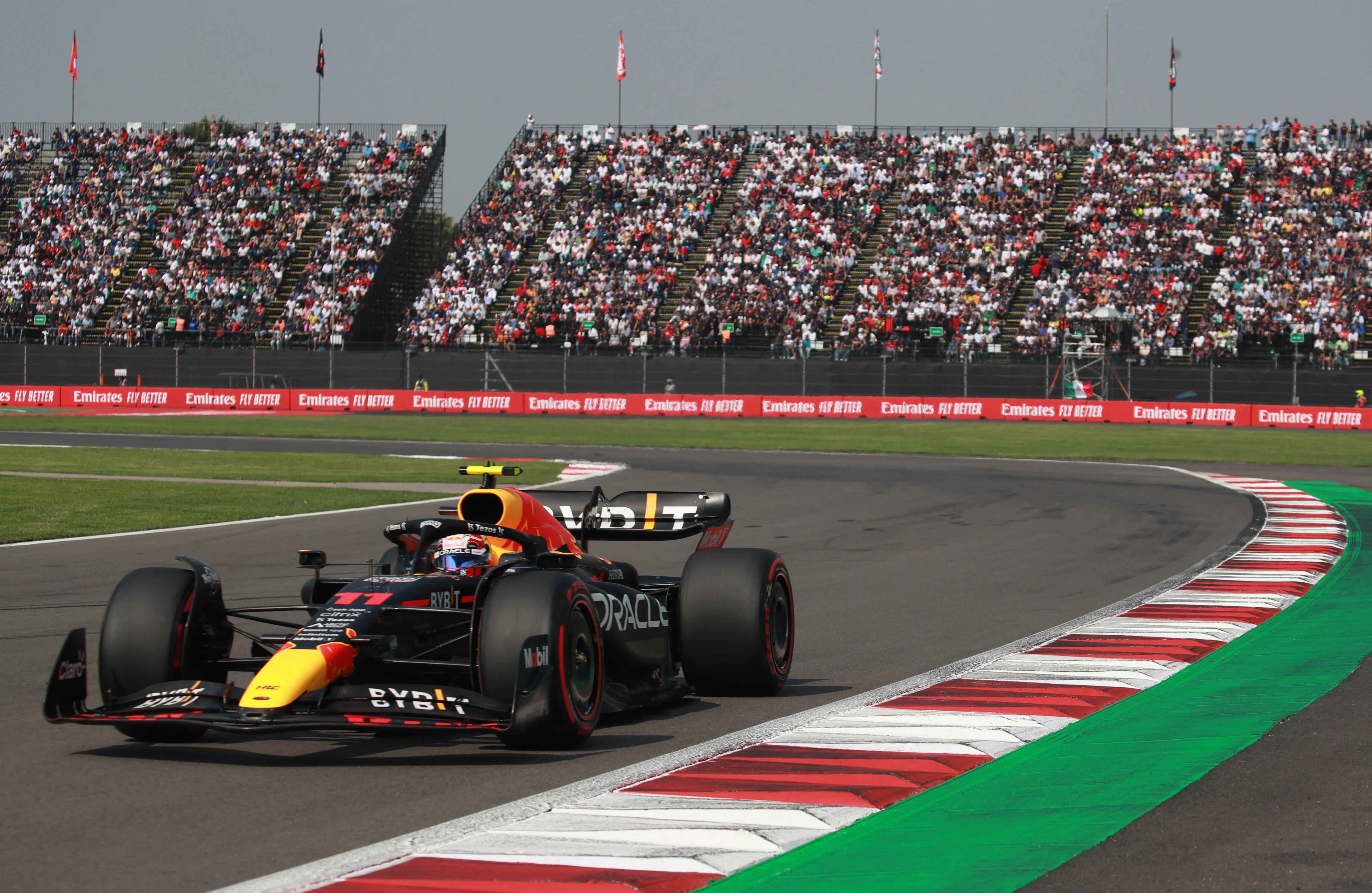 Checo Pérez arrancará en la cuarta posición del Gran Premio de México