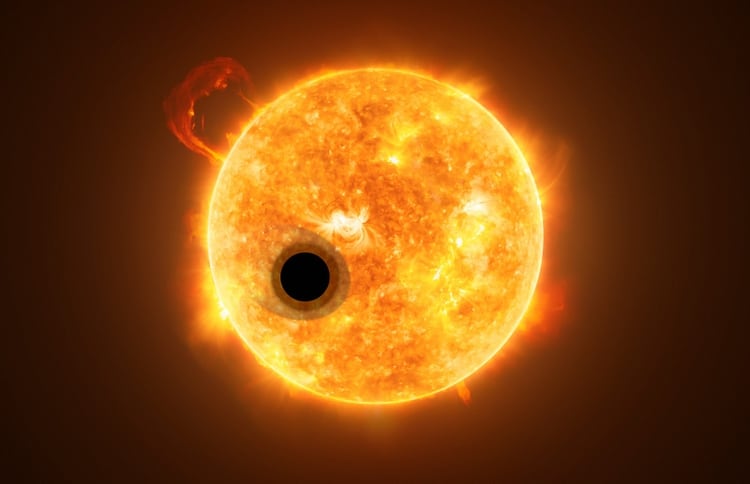 El exoplaneta WASP-107b está ubicado a 200 años luz de la Tierra