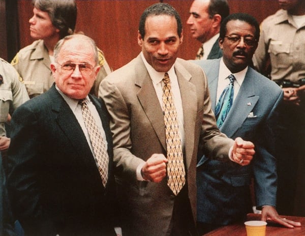 OJ Simpson fue absuelto por una corte penal por el asesinato de Nicole Brown y Ron Goldman