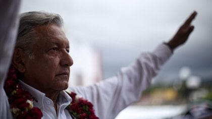 AMLO arremetió contra el INE por que éste atacó a Morena, su partido político (Foto: Cuartoscuro)