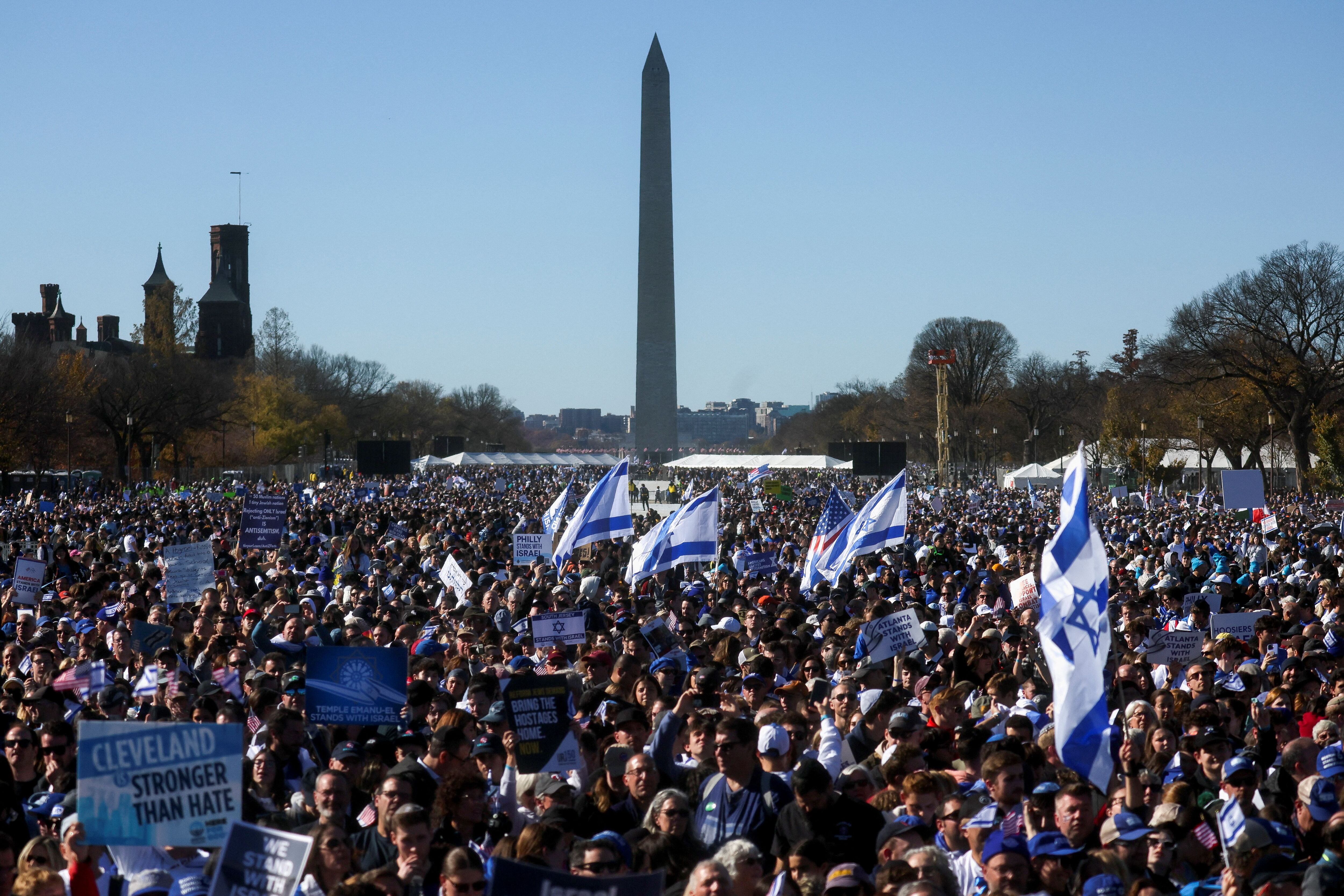 La protesta en Washington (REUTERS/Leah Millis)