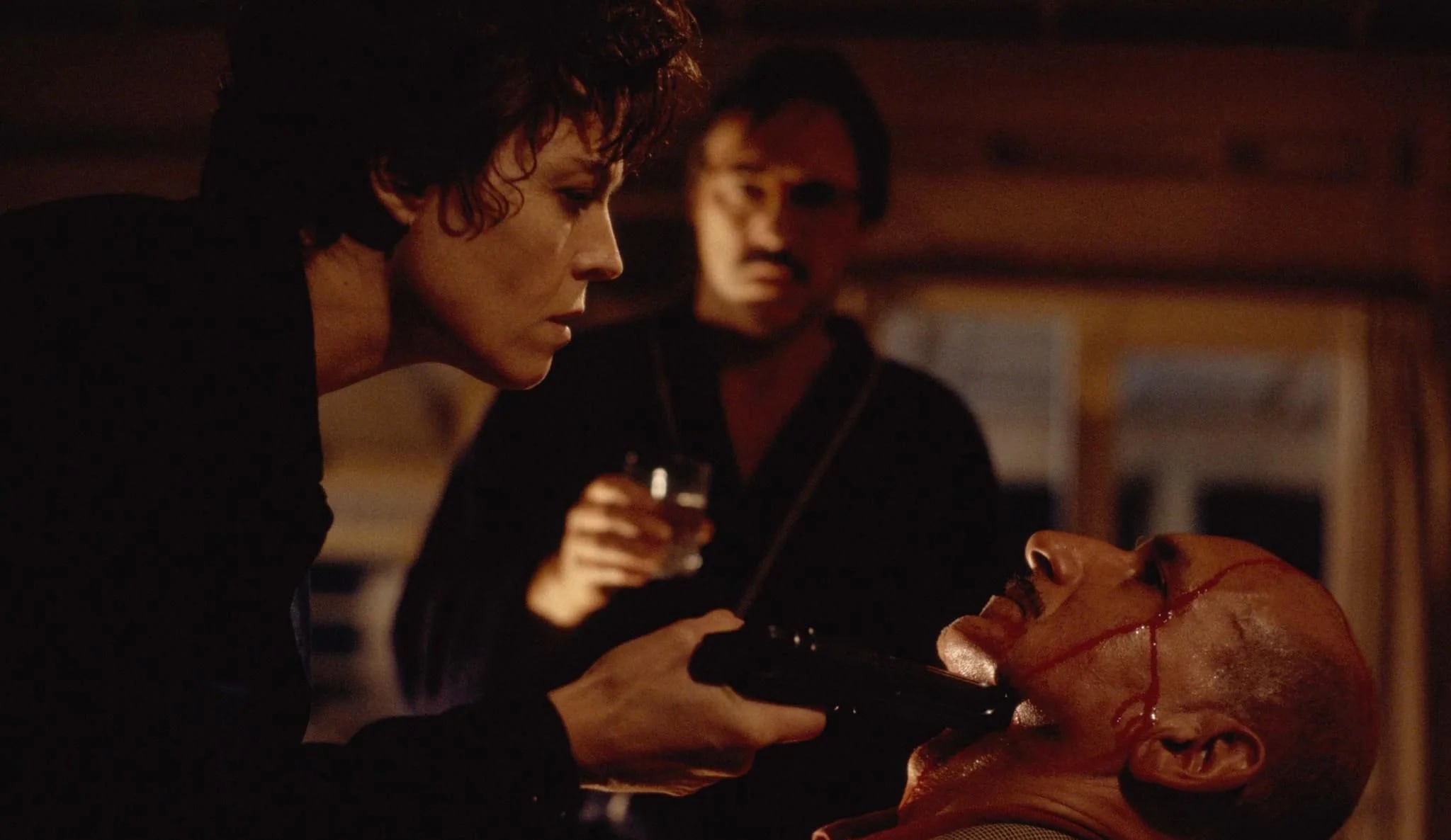 Escena de "La muerte y la doncella", dirigida por Roman Polanski en 1994 (Foto: prensa UIP)